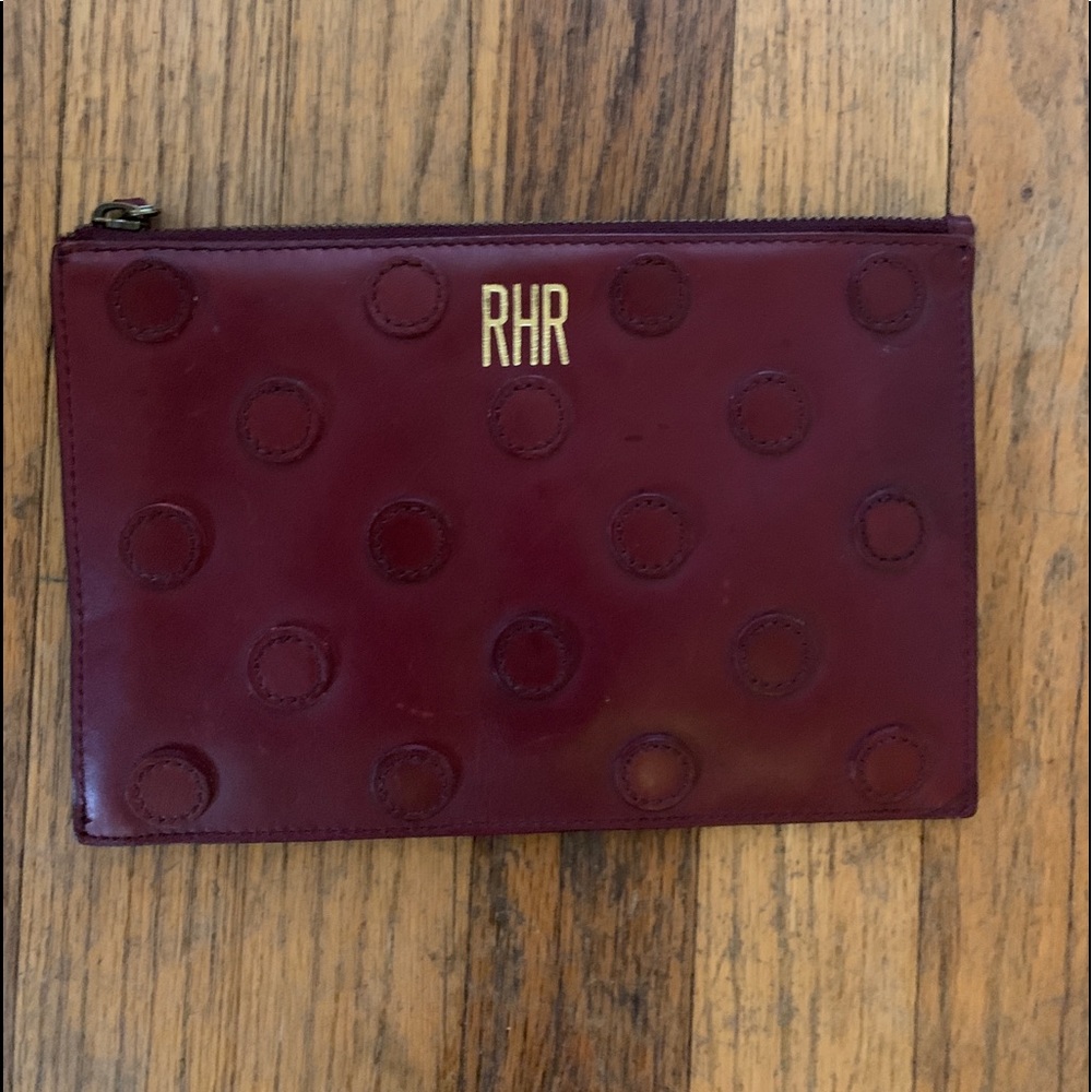 Madewell Leather Pouch Clutch